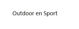 Outdoor en Sport