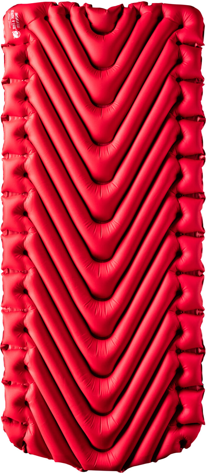 Klymit Slaapmat Insulated Static V Luxe Eenpersoons 193 Cm Rood 907 gram