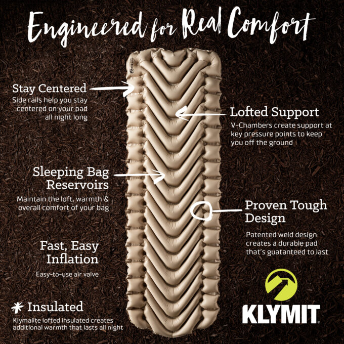 Klymit Slaapmat Insulated Static V Recon 183 X 58 cm 680 gram