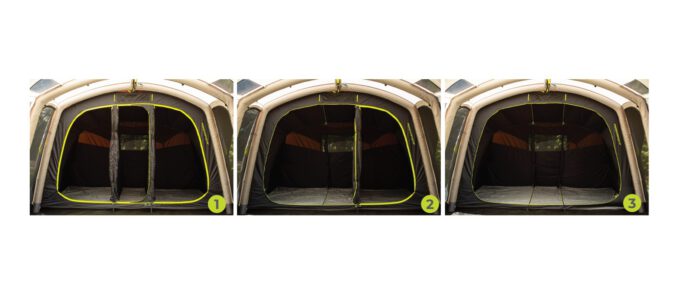 Zempire Pro TL V2 Airtent 5 persoons tunneltent OPPOMPBAAR