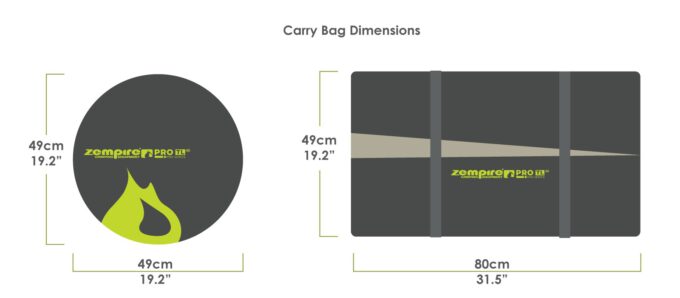 Zempire Pro TL V2 Airtent 5 persoons tunneltent OPPOMPBAAR