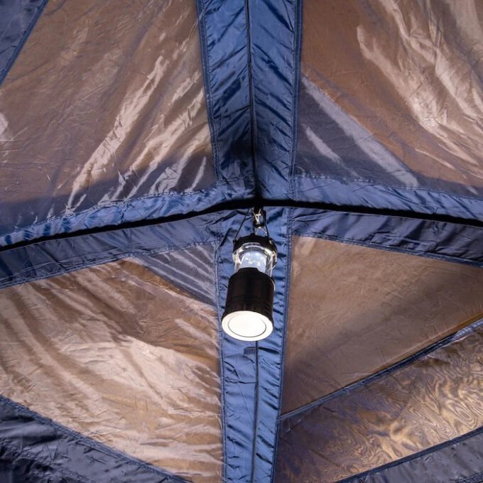 TAMBU HENA 4 persoons koepeltent met stahoogte DUURZAAM!!