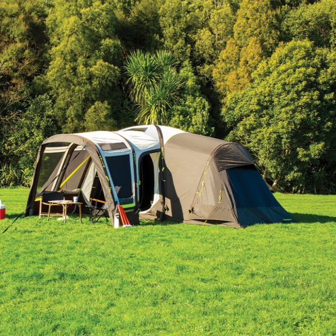 ZEMPIRE Pro II V2 6 persoons oppompbare tunneltent, Airtent