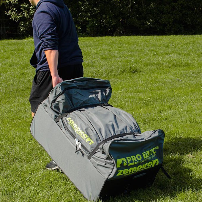 ZEMPIRE Pro TL TC V2 Airtent, Luchttent, Polykatoen, OPPOMPBAAR 5 persoons