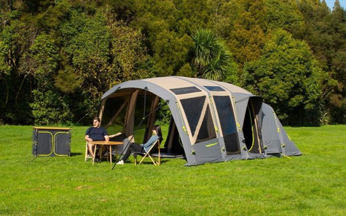 ZEMPIRE Pro TL TC V2 Airtent, Luchttent, Polykatoen, OPPOMPBAAR 5 persoons