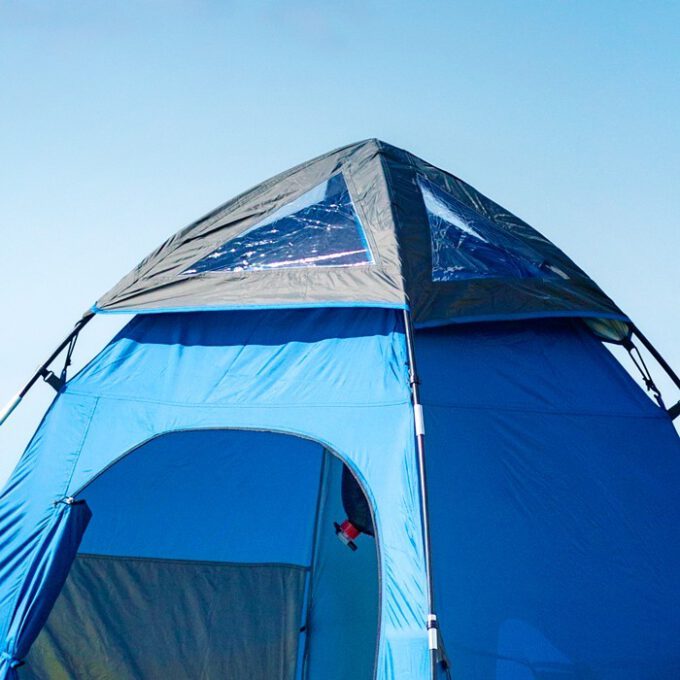 ZEMPIRE Pocket Rocket badkamertent, douchetent, toilettent, opslagtent BLAUW