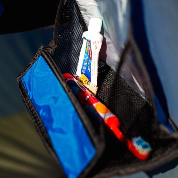 ZEMPIRE Pocket Rocket badkamertent, douchetent, toilettent, opslagtent BLAUW