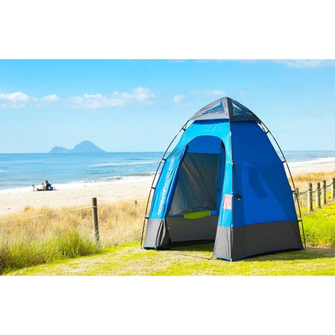 ZEMPIRE Pocket Rocket badkamertent, douchetent, toilettent, opslagtent BLAUW