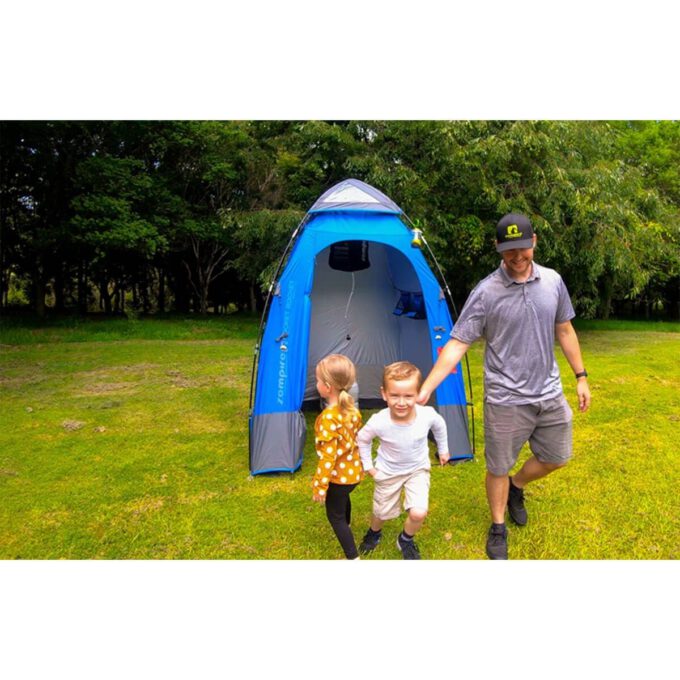 ZEMPIRE Pocket Rocket badkamertent, douchetent, toilettent, opslagtent BLAUW