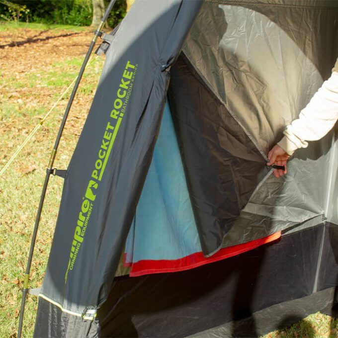 Zempire Pocket Rocket badkamertent, douchetent, toilettent, opslagtent ZWART