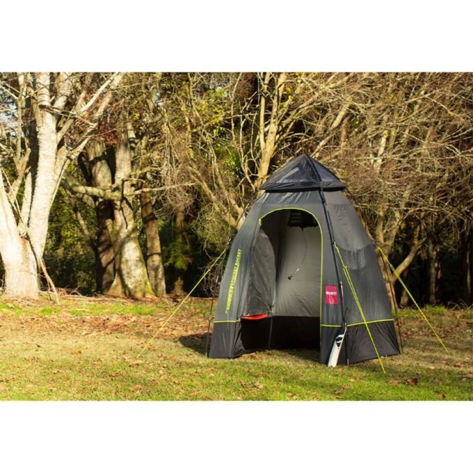 Zempire Pocket Rocket badkamertent, douchetent, toilettent, opslagtent ZWART