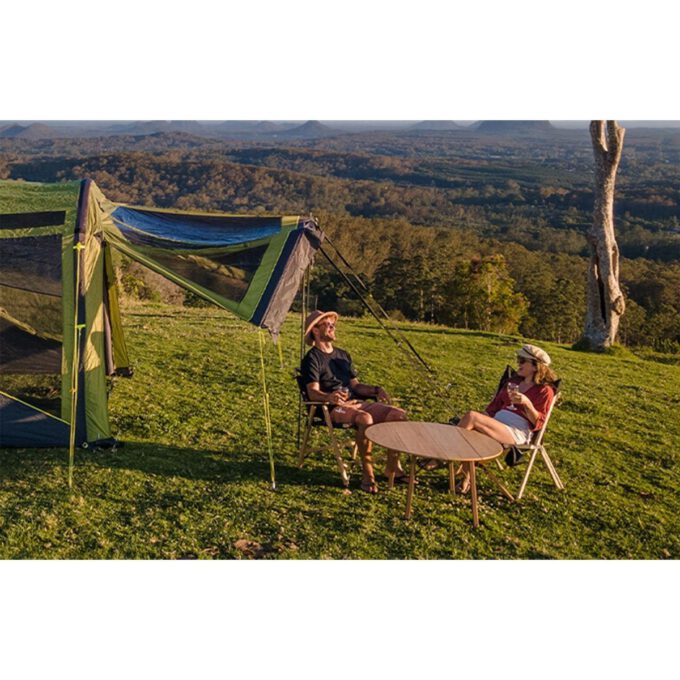 ZEMPIRE Kitpac Round V2 Campingtafel Rond, Bijzettafel