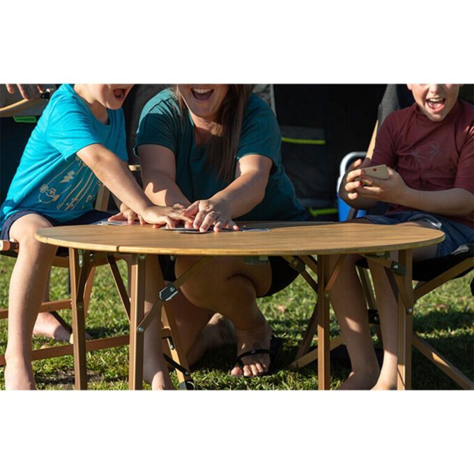 ZEMPIRE Kitpac Round V2 Campingtafel Rond, Bijzettafel