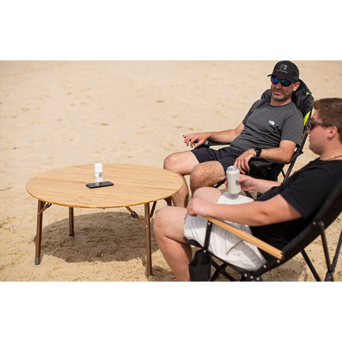 ZEMPIRE Kitpac Round V2 Campingtafel Rond, Bijzettafel
