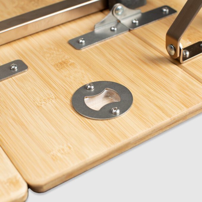 ZEMPIRE Kitpac Standaard V2 Bamboe Campingtafel bijzettafel