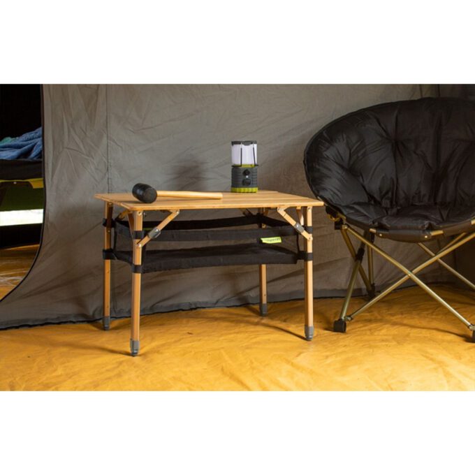 ZEMPIRE Kitpac Standaard V2 Bamboe Campingtafel bijzettafel