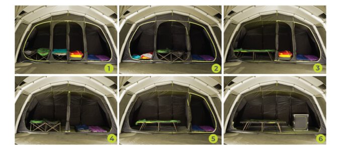 ZEMPIRE Pro TXL TC V2 Airtent luchttent tunneltent polykatoen OPPOMPBAAR 6 persoons