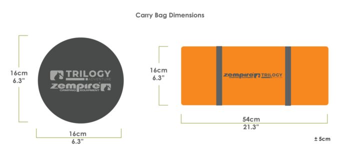 ZEMPIRE Trilogy 3 persoons lichtgewicht tent 3,7 kg