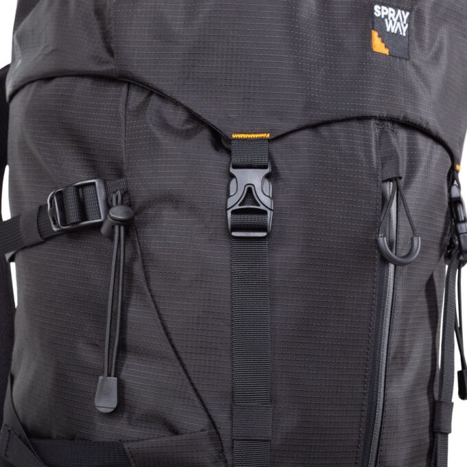 SPRAYWAY Akka 45L rugzak Backpack Black Zwart