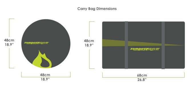 ZEMPIRE Evo TL V2 opblaasbare luchttent 5 persoons AIR-tent, tunneltent, oppompbaar