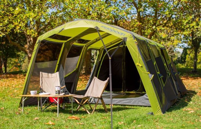 ZEMPIRE Evo TL V2 opblaasbare luchttent 5 persoons AIR-tent, tunneltent, oppompbaar