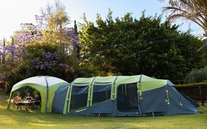 ZEMPIRE Evo TL V2 opblaasbare luchttent 5 persoons AIR-tent, tunneltent, oppompbaar