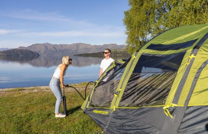 ZEMPIRE Evo TXL V2 opblaasbare luchttent 6 persoons AIR-tent, tunneltent, oppompbaar