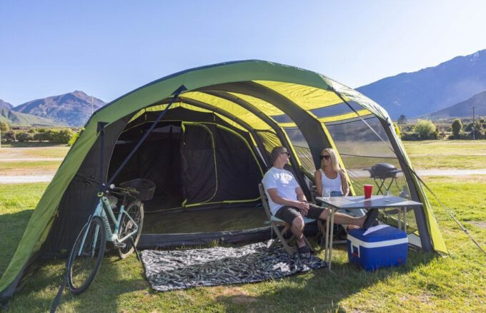 ZEMPIRE Evo TXL V2 opblaasbare luchttent 6 persoons AIR-tent, tunneltent, oppompbaar