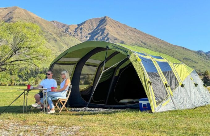 ZEMPIRE Evo TXL V2 opblaasbare luchttent 6 persoons AIR-tent, tunneltent, oppompbaar
