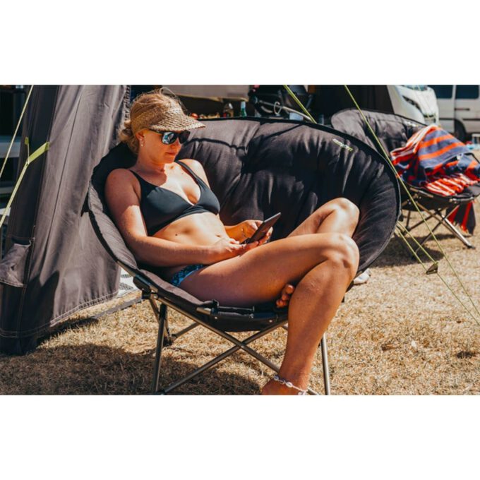 ZEMPIRE Moonbase Campingstoel Papadummodel vouwstoel