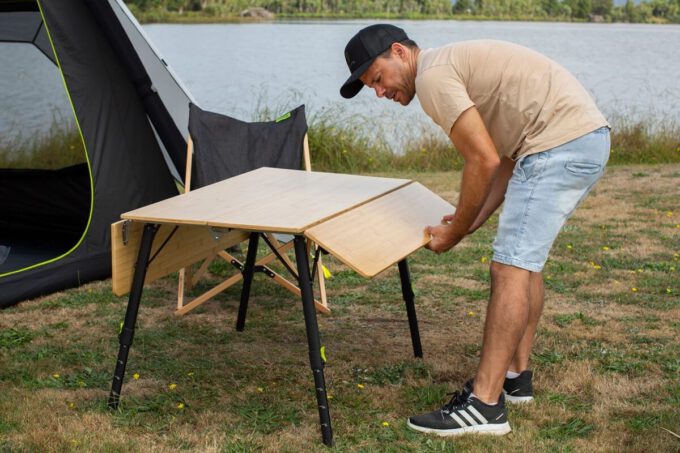 ZEMPIRE Kitpac Pro XL Bamboe campingtafel X-Large