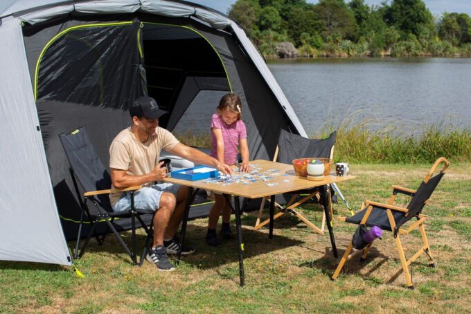 ZEMPIRE Kitpac Pro XL Bamboe campingtafel X-Large