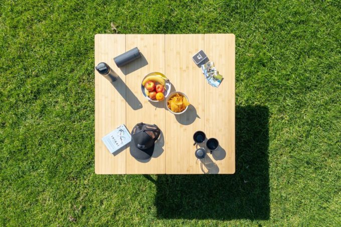 ZEMPIRE Kitpac Pro XL Bamboe campingtafel X-Large