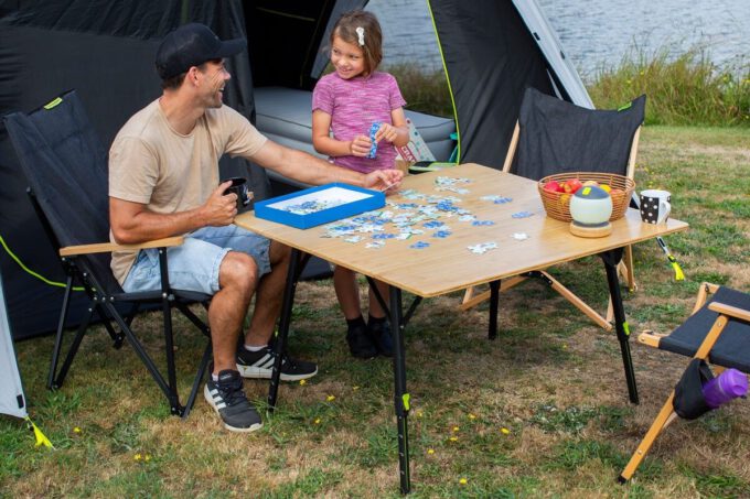 ZEMPIRE Kitpac Pro XL Bamboe campingtafel X-Large