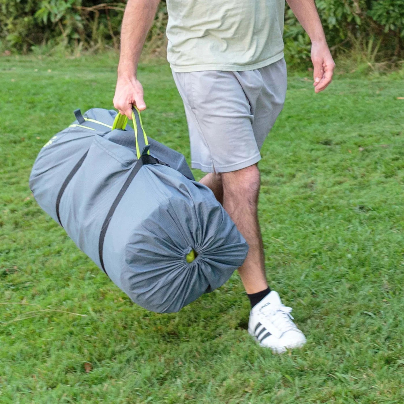 ZEMPIRE Monstabed Twin 195 x 135 x 42 cm luchtmatras en slaapmat - Afbeelding 9