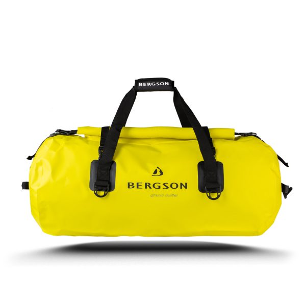 Bergson GRAND DUFFEL 70L Waterdichte Duffel Bag Geel