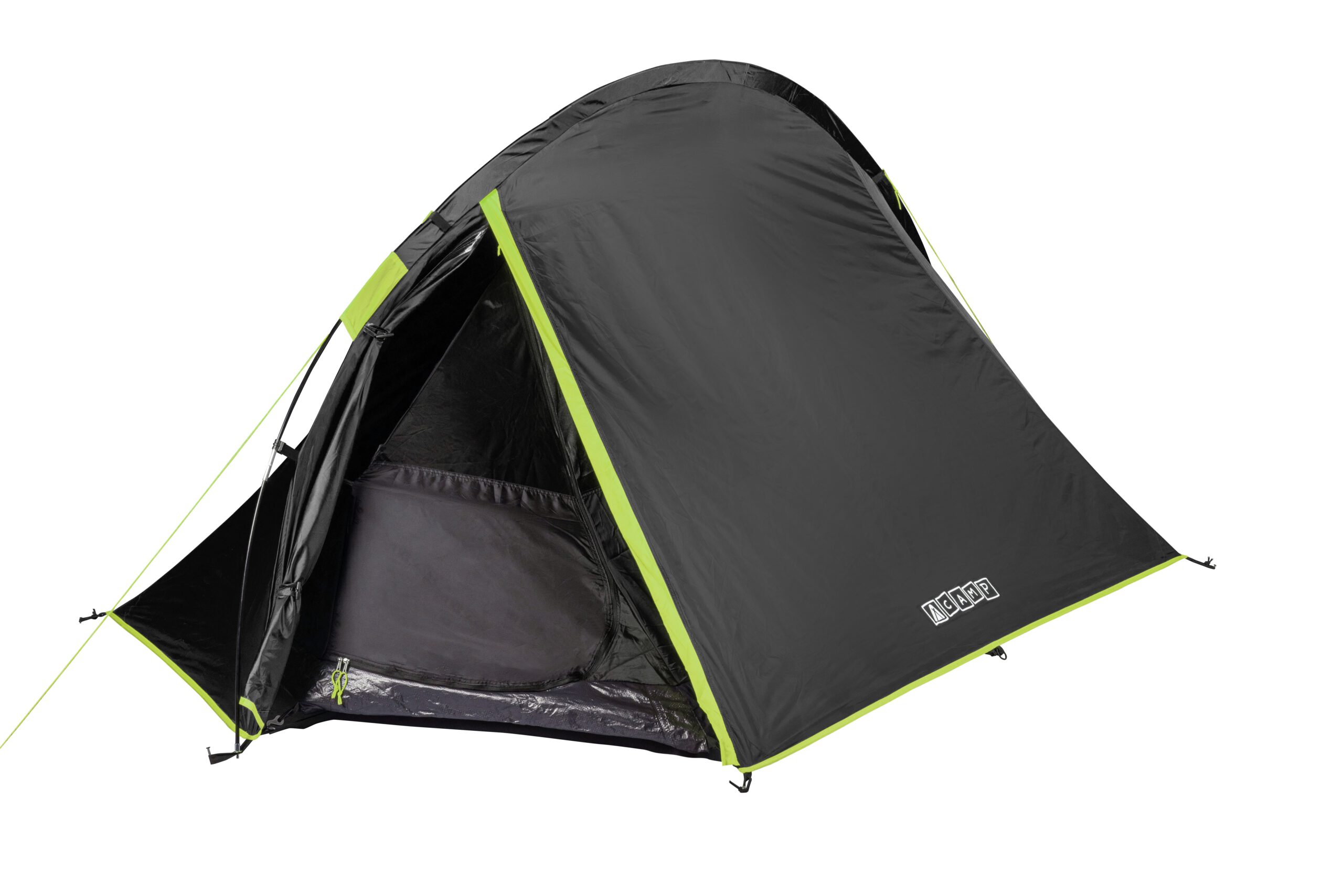 ACAMP Finn 2 Persoons Lichtgewicht tent Bikepacking ZWART verduisterend