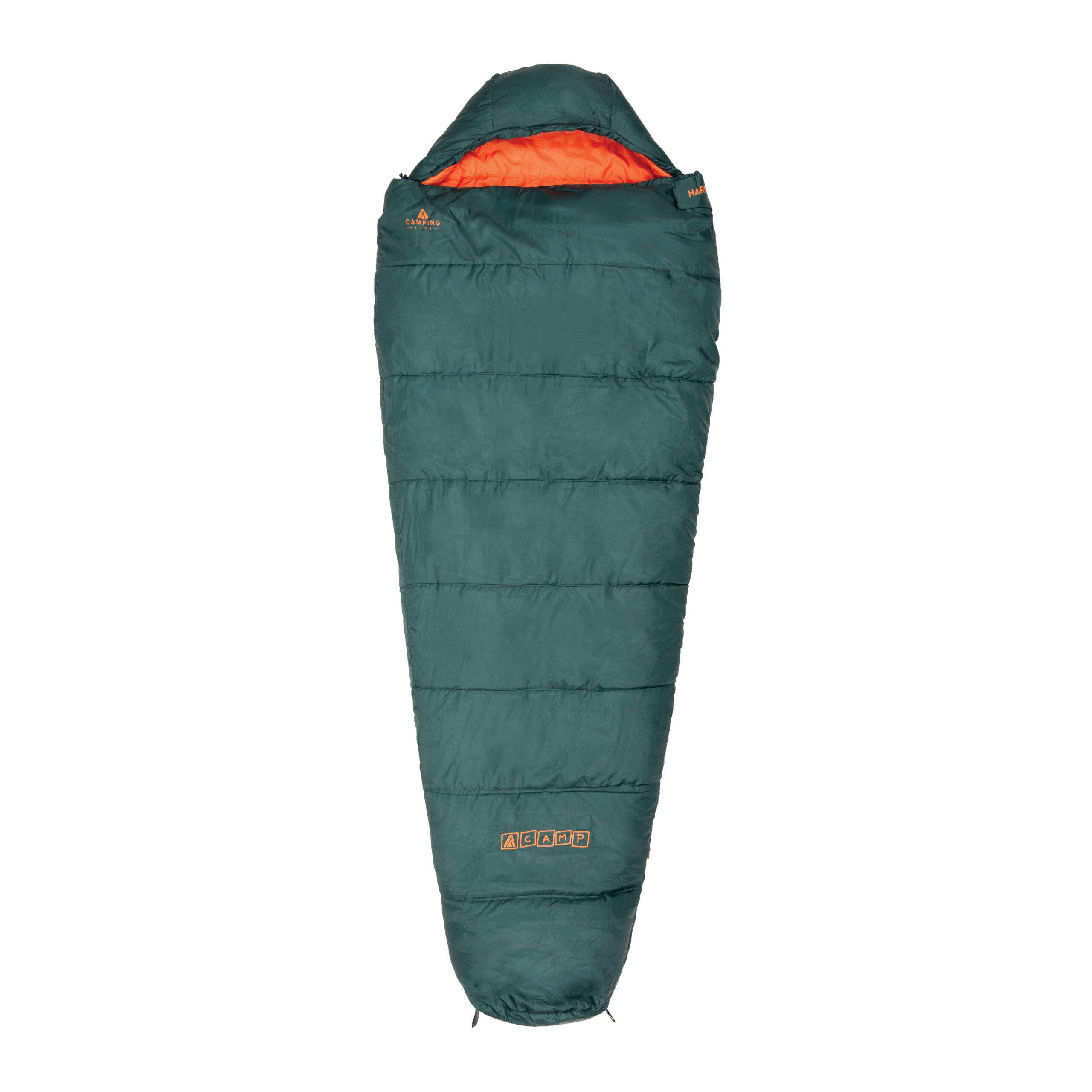 ACAMP Harper Mummy Slaapzak 220 x 85 x 50 cm Donker Groen 1600 Gram PFC-Vrij