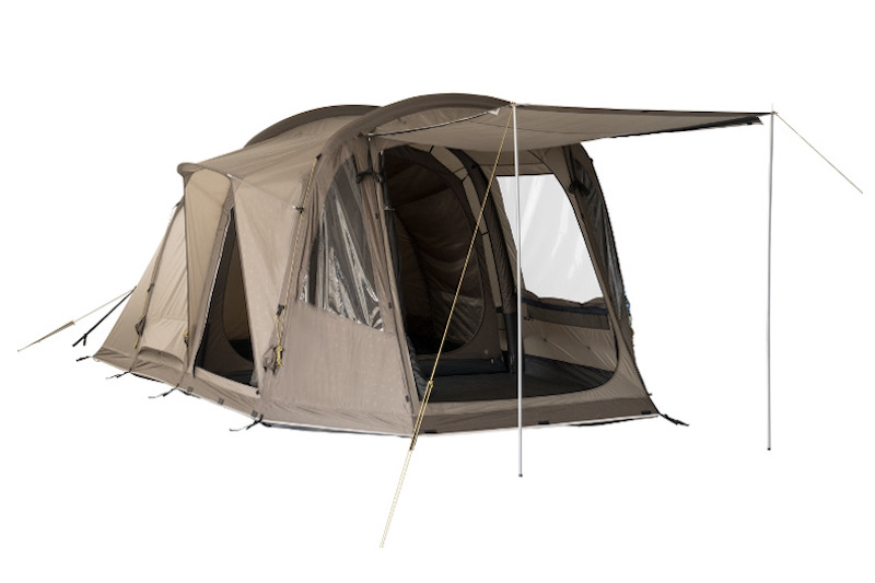 TAMBU HUSIR 4 persoons tunneltent OPPOMPTENT air-tent DUURZAAM