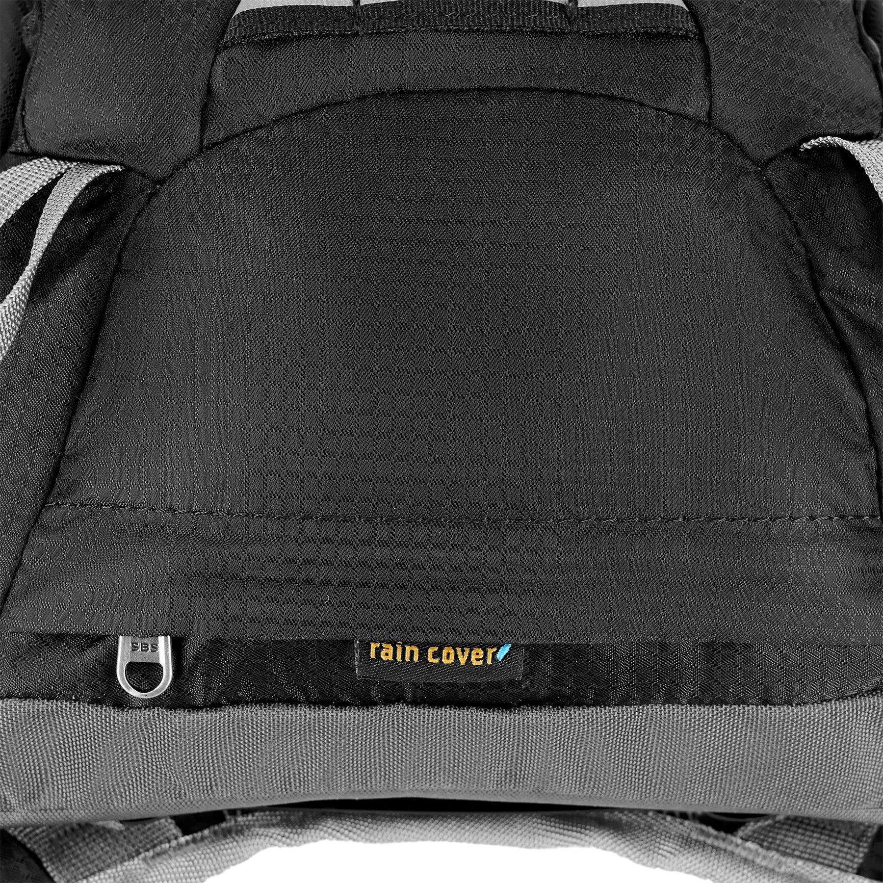 NILS CAMP Tourist Caver 18 liter backpack zwart rugzak+ regenhoes - Afbeelding 7