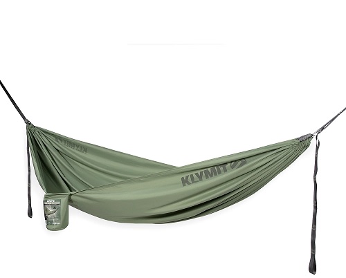 Klymit Hangmat Traverse Single Hammock 280 X 140 Cm Polyester Groen 800 gram