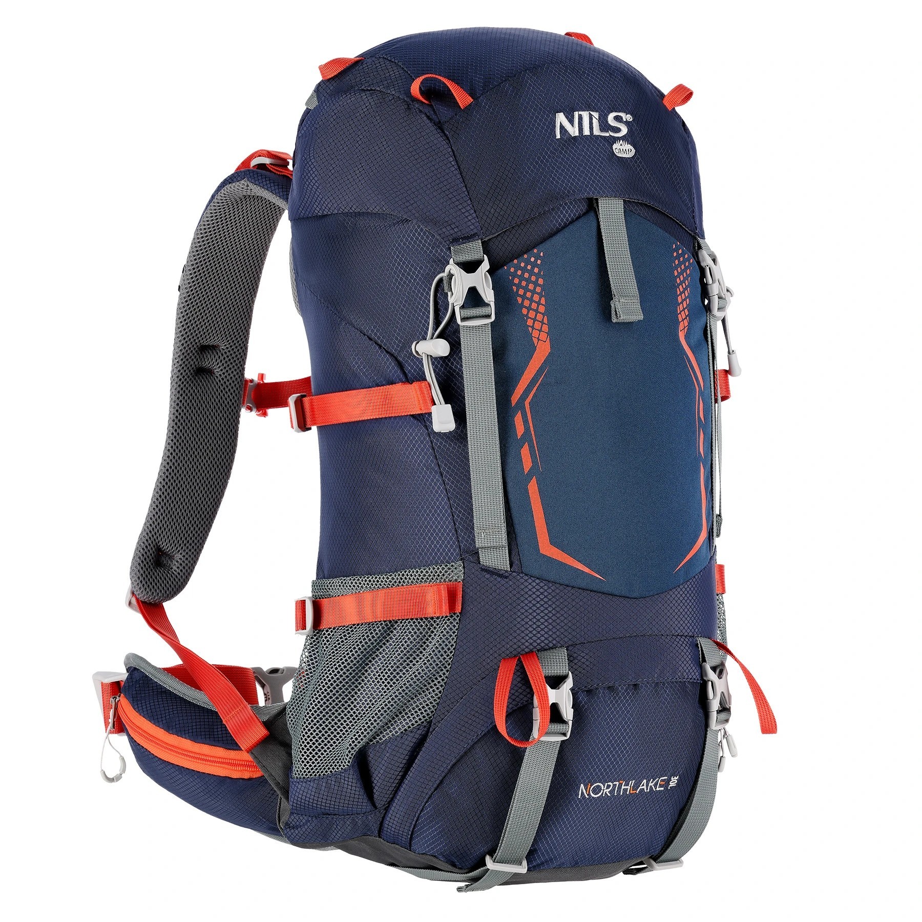NILS CAMP Backpack TOURIST Northlake 30+10 liter donker blauw