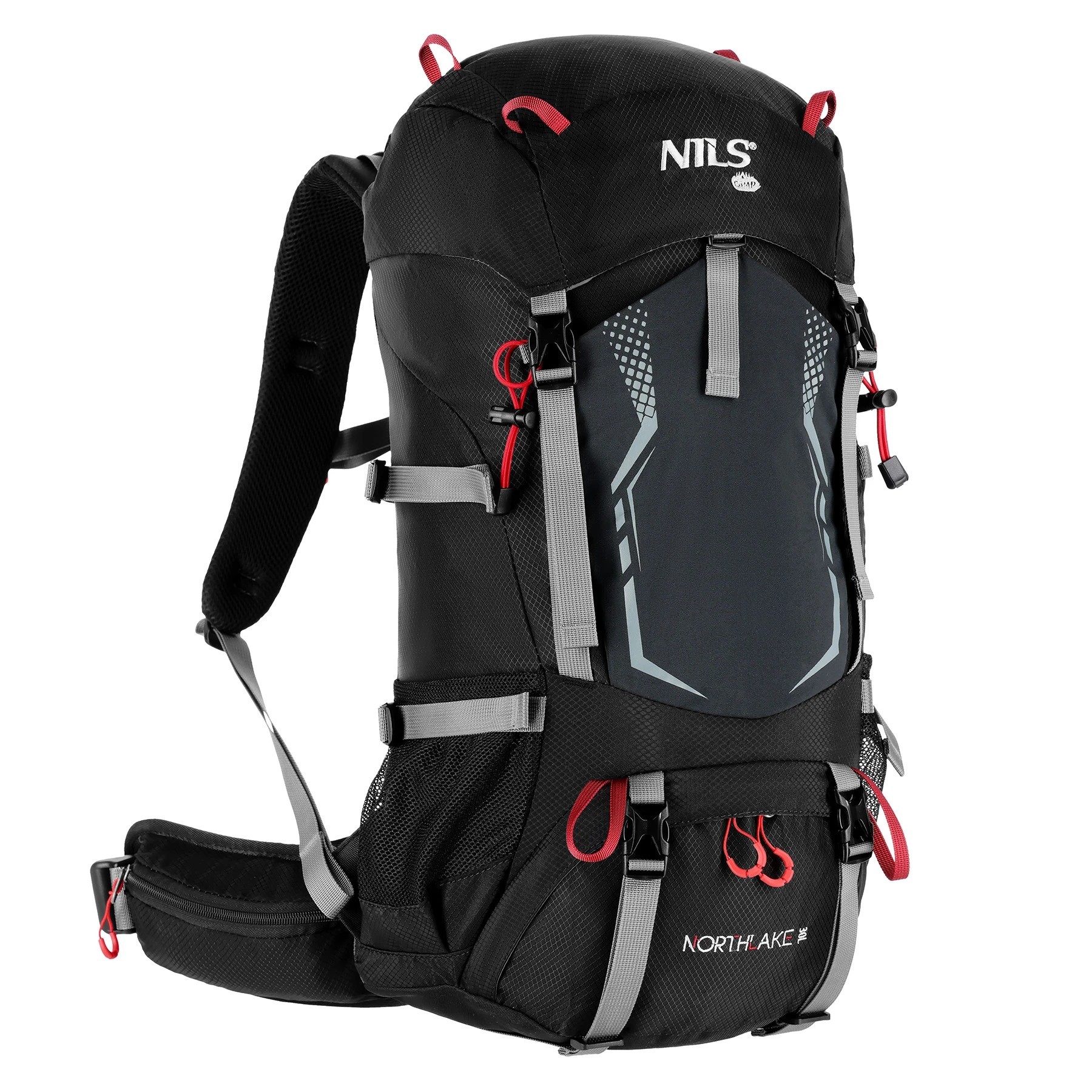 NILS CAMP Backpack TOURIST Northlake 30+10 liter zwart