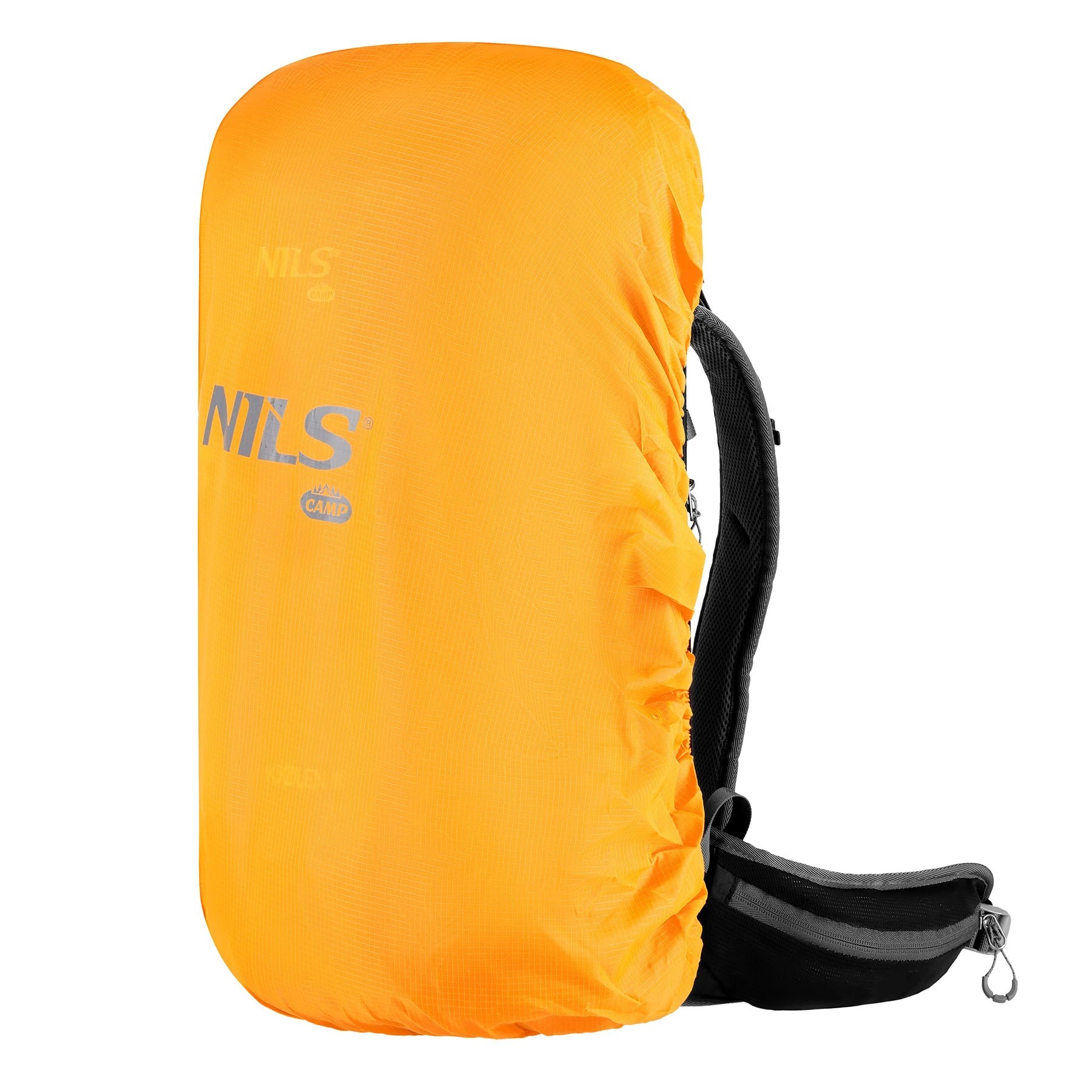 NILS CAMP Backpack Tourist Kjolen zwart 40 liter + regenhoes - Afbeelding 8